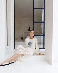 Goddess long sleeve tee