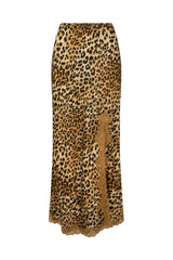 Samantha Bias skirt, vintage leopard