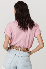 Peaches Biker Tee, Musk