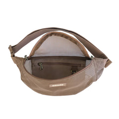 SANDE™ ESSENTIALS CROSSBODY BAG - ESPRESSO