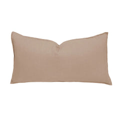Linen cushion in Tea Rose