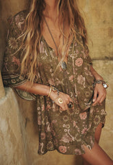 Swan Lake Tunic dress - Sage