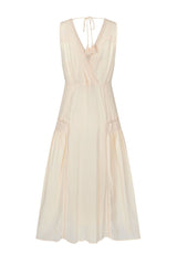 Monteray midi dress, Antique Cream