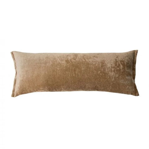 Velvet cushion, gold (large item pick up in store select click & collect)