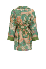 Floridian shirt dress, sage
