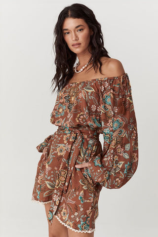 Mojave Lily Tunic Dress, Amber