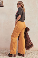 Stevie Cord pants, antique tan