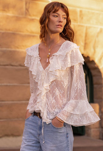 Labyrinth Lace Blouse