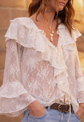 Labyrinth Lace Blouse