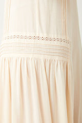 Monteray midi dress, Antique Cream