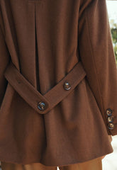 Dilettante Coat - Brick