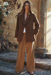 Dilettante Coat - Brick