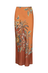 Mojave Lily Bias Skirt, Amber