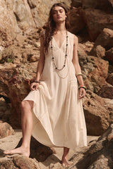 Monteray midi dress, Antique Cream