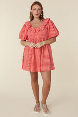 Strawberry fields mini dress, Strawberry