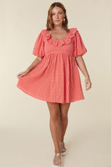 Strawberry fields mini dress, Strawberry