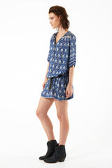 oracle tunic dress, indigo