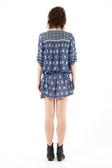 oracle tunic dress, indigo