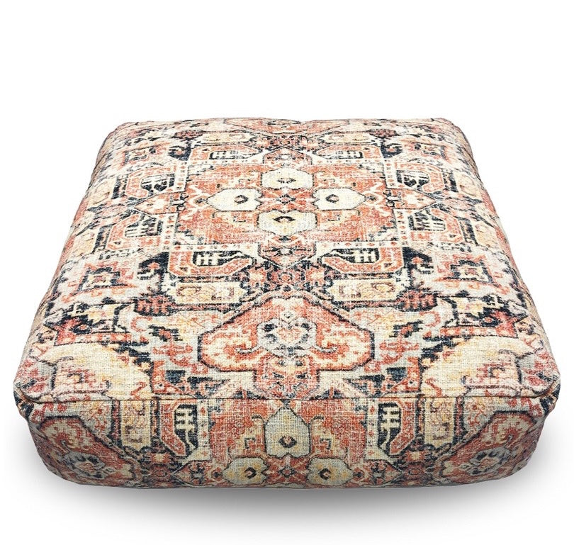 Rohini floor cushion/ottoman in store pick up only